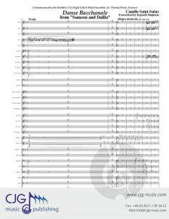 Danse Bacchanale von Camille Saint-Saëns 