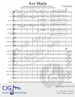 Ave Maria von Anton Bruckner 