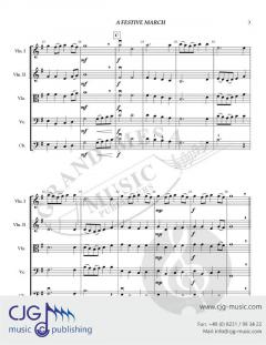 A Festive March von Georg Friedrich Händel 