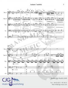 Andante Cantabile von Charles Gounod 