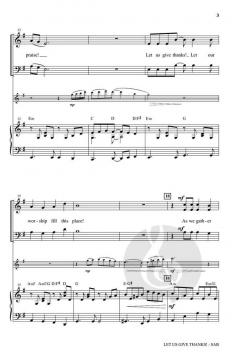 Let Us Give Thanks! von Michael Barrett (Download) 