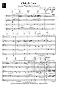 Clair de lune von Claude Debussy (Download) 