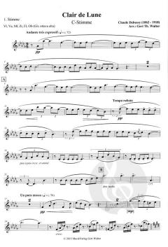Clair de lune von Claude Debussy (Download) 