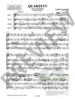 Quartett von Friedrich II. 