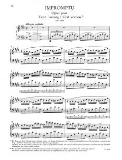 Impromptus von Frédéric Chopin 