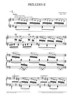 Préludes 2 von Claude Debussy 
