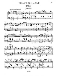 Sämtliche Klaviersonaten 1 von Franz Schubert im Alle Noten Shop kaufen