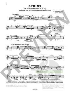 Syrinx von Claude Debussy 