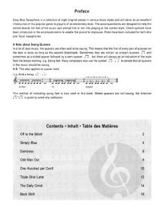Easy Blue Saxophone von James Rae 