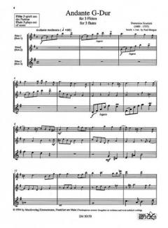Andante G-Dur von Domenico Scarlatti 