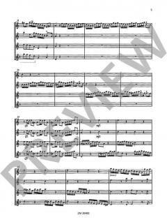Konzert a-Moll von Joseph Bodin de Boismortier 