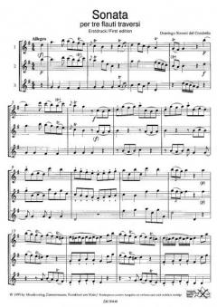 Sonata von Domingo Simoni del Croubelis 