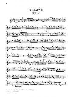6 Sonaten Band 1 von Johann Sebastian Bach 