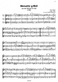 5 Sätze aus den Sinfonien KV 95, 181, 183, 385, 550 von Wolfgang Amadeus Mozart 