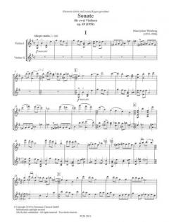 Sonate op. 69 von Mieczyslaw Weinberg 