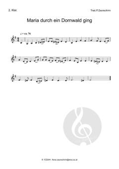 Maria durch ein Dornwald ging (Download) 