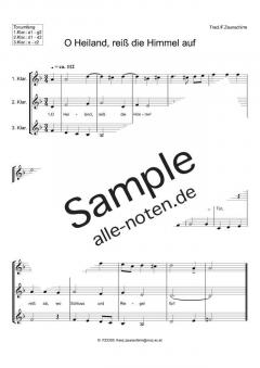 O Heiland, reiß die Himmel auf (Download) 
