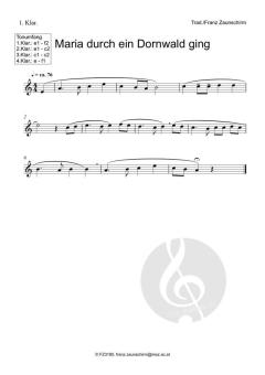 Maria durch ein Dornwald ging (Download) 