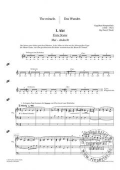 Das Mirakel für Chöre und Orchester von Engelbert Humperdinck im Alle Noten Shop kaufen (Partitur)