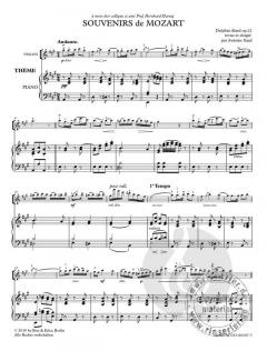 Souvenirs de Mozart op. 21 von Jean Delphin Alard 