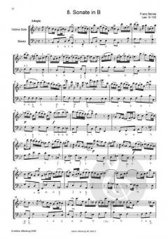 12 Sonaten für Violino solo und Basso, Band III von Franz Benda im Alle Noten Shop kaufen