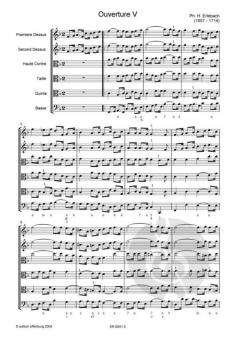 Ouverture V, in F von Philipp Heinrich Erlebach 