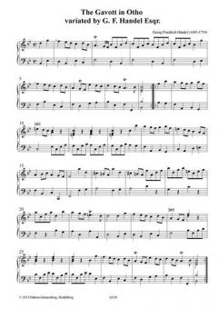 2 Gavotten von Georg Friedrich Händel 