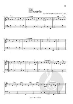Leichte Stücke aus der Barockzeit für Diskantgambe 