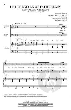 Let the Walk of Faith Begin von Bryan Powell (Download) 