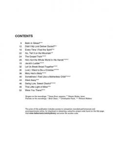 15 Easy Spiritual Arrangements High Voice 