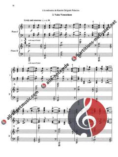 Recuerdos 2 Pianos 4 Hands von William Bolcom 