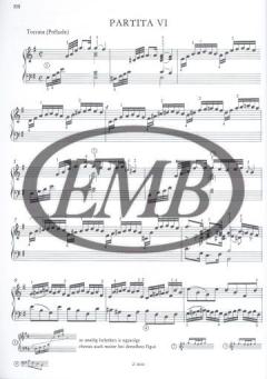 Six Partitas For Harpsichord (J.S. Bach) 