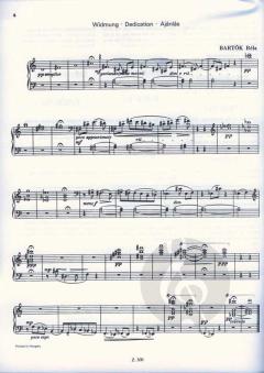 Ten Easy Piano Pieces von Béla Bartók 