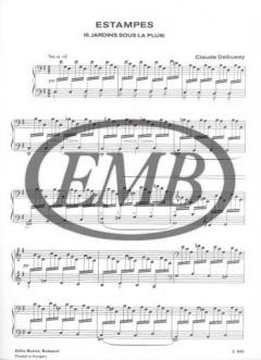 Estampes 3 von Claude Debussy 