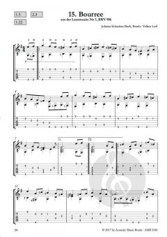 40 Masterworks - Noten und Tabulaturen von Johann Sebastian Bach 