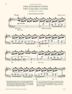 Etudes von Franz Liszt 