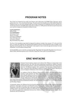 Deep Field von Eric Whitacre 