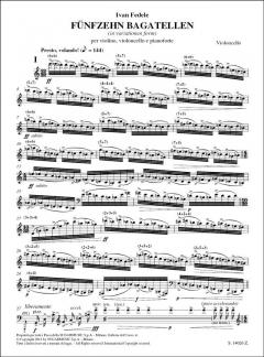 Funfzehn Bagatelle von Ivan Fedele 