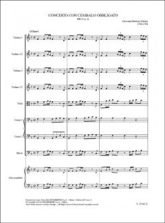 Concerto con cembalo obbligato (HH.32 n. 11) von Giovanni Battista Martini 