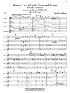 Arias for 4-Flute Choir von Gilbert & Sullivan 