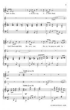 A Carol of Peace von Patti Drennan 