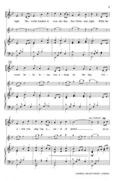 A Simple, Silent Night von Gaye C. Bruce (Download) 