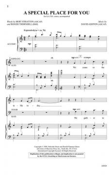 A Special Place for You von David Ashton 