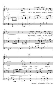 Above All, You Are My All In All von Dennis Jernigan (Download) 