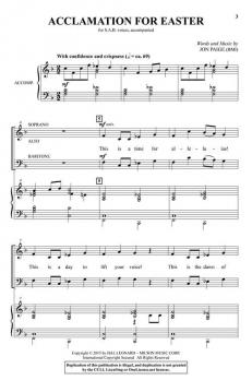 Acclamation for Easter von Jon Paige (Download) 