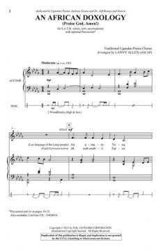 An African Doxology Praise God, Amen! (Download) 