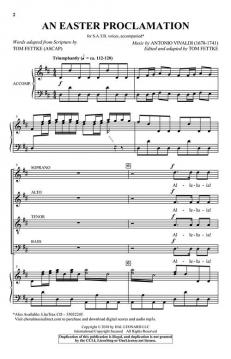 An Easter Proclamation von Tom Fettke 
