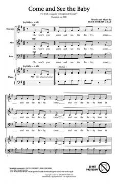 Come and See the Baby von Ruth Morris Gray (Download) 