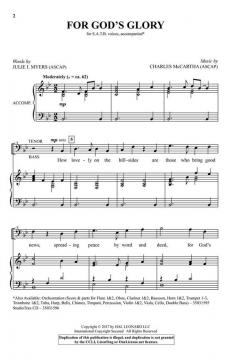 For God's Glory von Charles McCartha (Download) 
