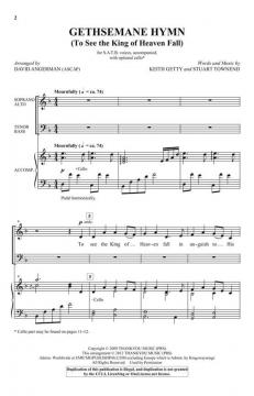 Gethsemane Hymn von Keith Getty 